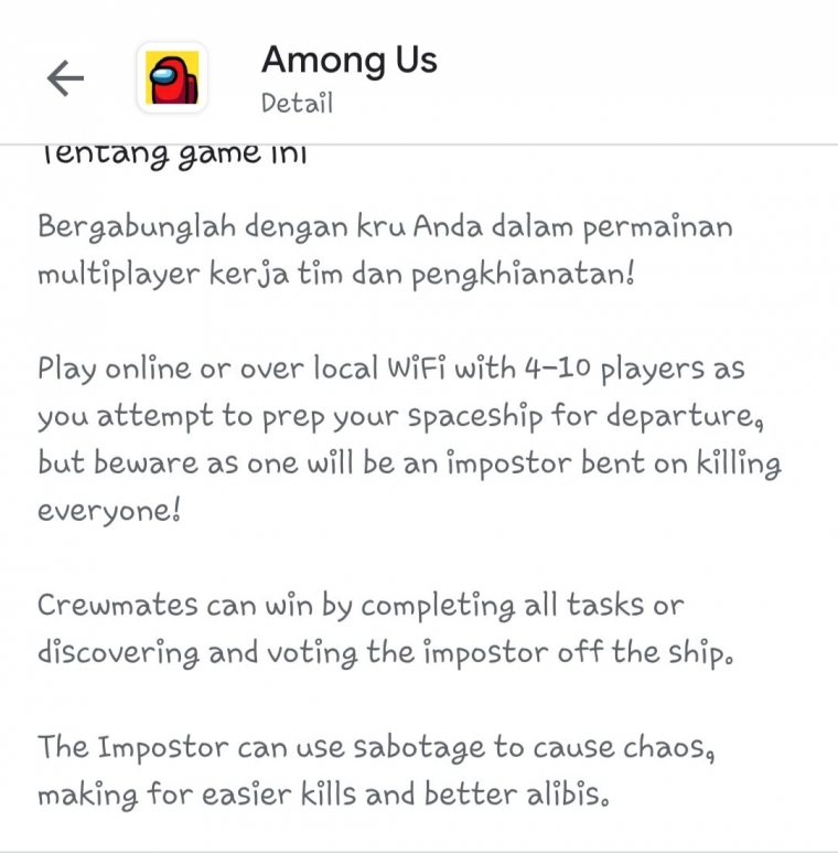 Sekilas Tentang Game Among Us Halaman 1 Kompasiana Com