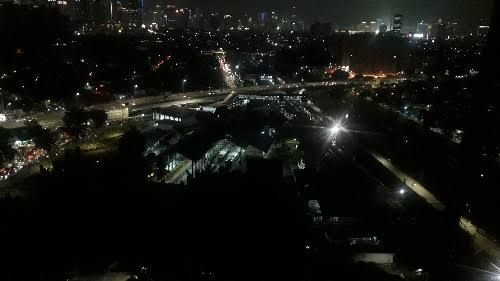 Jakarta malam hari (dokpri)
