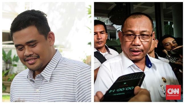 Dua calon wali kota Medan (dok. cnnindonesia.com)