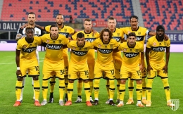 Skuad Parma saat laga melawan Bologna (29/9/2020) pada lanjutan Serie A| Sumber: Twitter Official Parma @ParmaCalcio_en