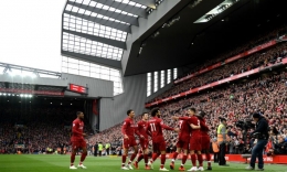 Liverpool saat bermain di Anfield Stadium. | Sumber: Shaun Botterill/Getty Images/liverpoolfc.com
