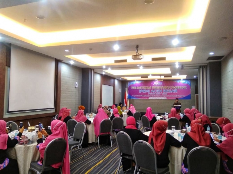 Acara pelantikan PD IPEMI Aceh Besar, DokPri