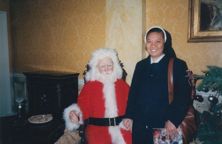 dengan St Claus ( dok pri )