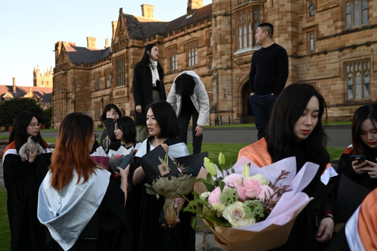China banyak menyumbang mahasiswa internasional di Australia (Photo: Reuters via todayonline.com)