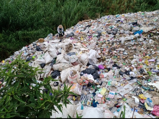 Ilustrasi: Kondisi pembuangan sampah TPS disekitar Industri Panas Bumi PT. Geo Dipa Energi Kawasan Wisata Dieng Kabupaten Wonosobo (16/8/2020). Sumber: ASRUL HOESEIN | GiF