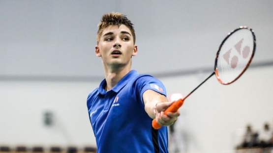 Christo Popov pemain muda Perancis (Foto BWFbadminton.com) 