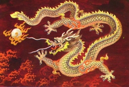 Ilustrasi Naga Tiongkok (sumber: wikipedia.org)