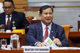 Menteri Pertahanan Prabowo Subianto (nasional.sindonews.com)
