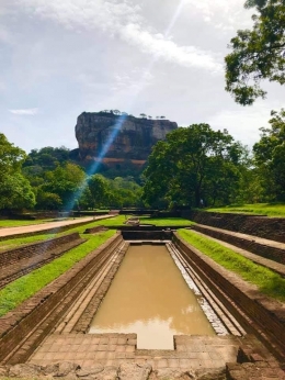 Sigiriya yang juga dikenal dengan nama (Dokumentasi pribadi)