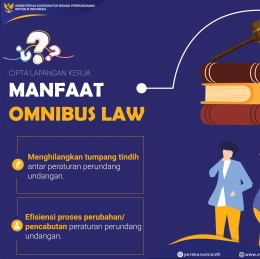 Manfaat Omnibus Law (sumber setkab.go.id)