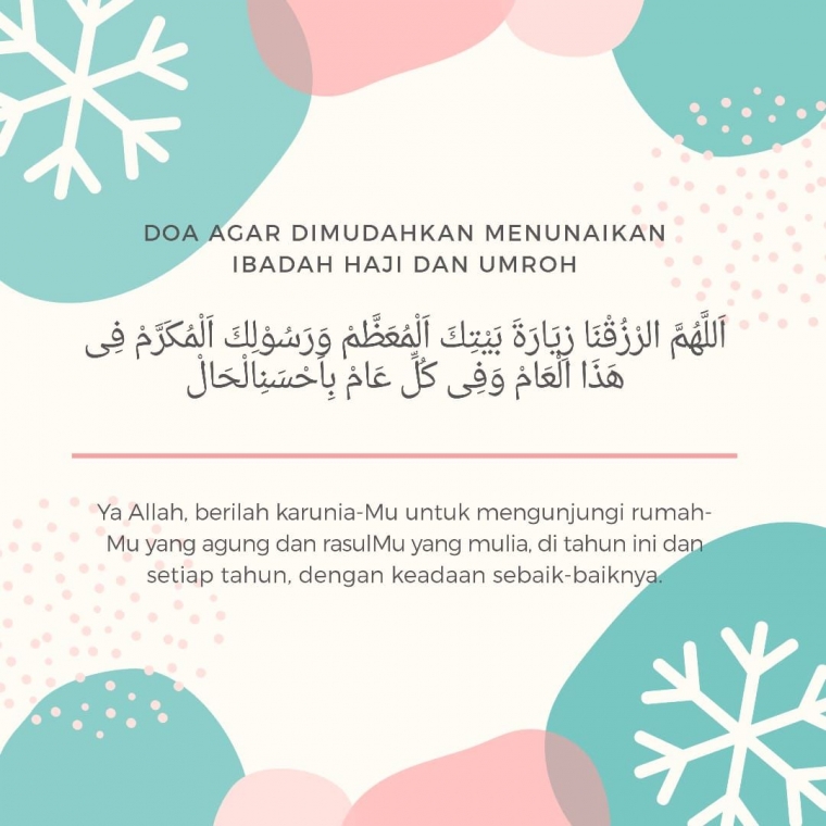 Doa agar dimudahkan menunaikan ibadah haji dan umroh