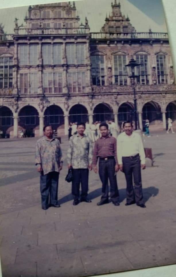 Bersama teman2 di Bremen (dokpri)