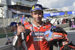 Danilo Petrucci si juara Le Mans (dok.motogp.com)