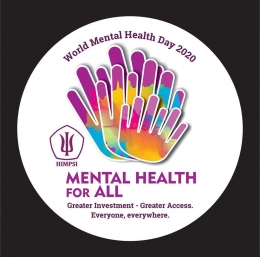 Hari Kesehatan Mental Sedunia 2020. Foto dari IG @himpsipusat