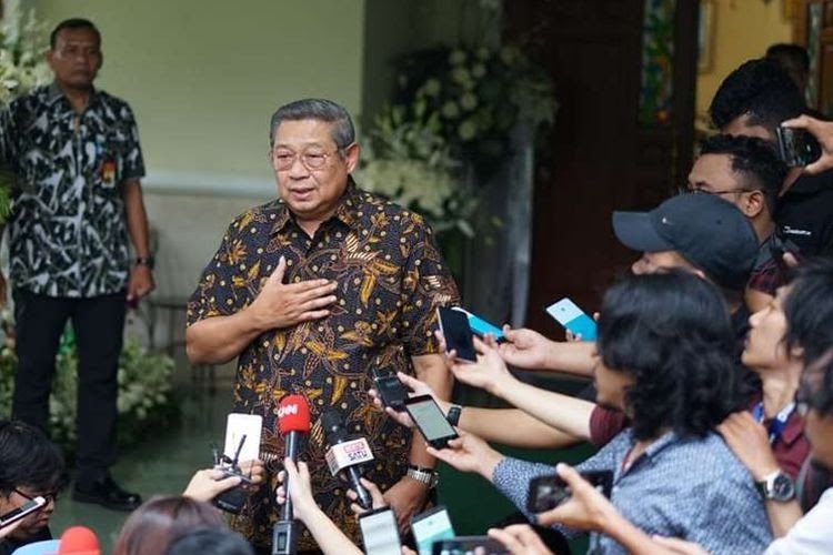 Presiden ke-6 RI sekaligus mantan Ketua Umum Partai Demokrat, Susilo Bambang Yudhoyono (SBY) | Sumber gambar: KOMPAS.com/ Kristian Erdianto