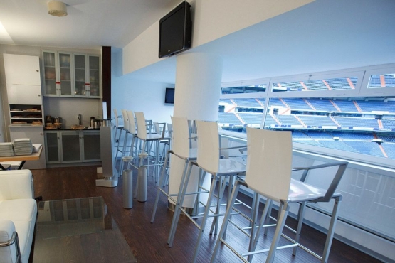 Salah satu ruang yang bisa dinikmati pembeli hospitality tickets di Santiago Bernabeu, Real Madrid. | foto: realmadrid.com