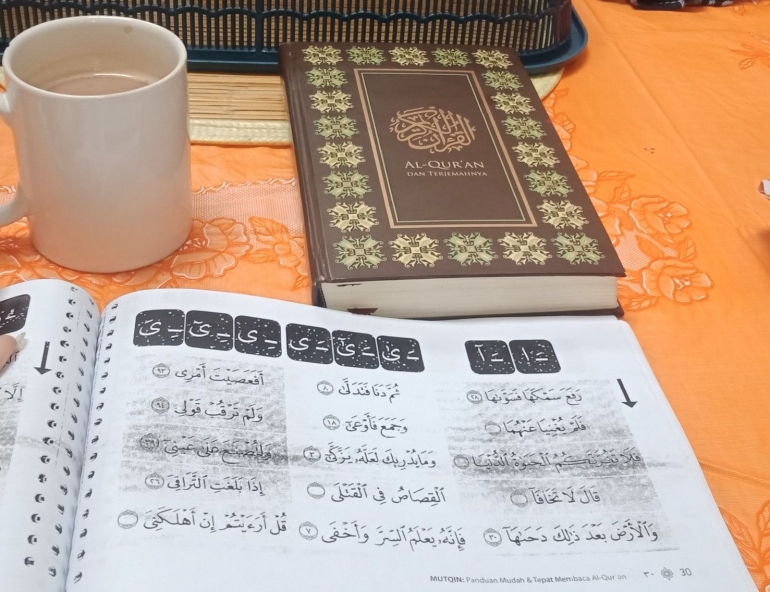 Cara membaca sukun dan waqaf. | dokpri