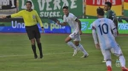 Bolivia Vs Argentina (Tribunnews.com)