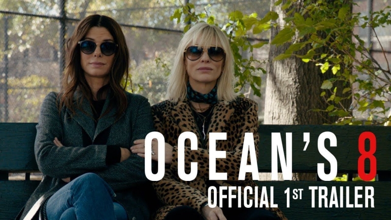 Poster Trailer Ocean's 8 (credit: tangkapan layar youtube Warner Bros. Pictures)