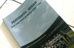Sampul buku Pardedetex Medan, difoto pada 14 Oktober 2020.