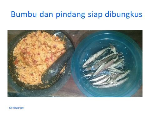 Gbr. 3 bumbu dan pindang siap dibungkus (Foto: Siti Nazarotin)