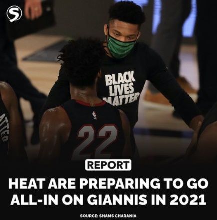 Will Miami Heat got Giannis for 2021? (Source: instagram.com/@sidelinesources)