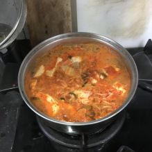 Kimchi jjigae saya yang pertama | dokpri