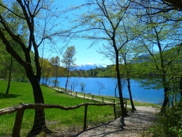 Danau Tenno di musim panas - foto: LoggaWiggler/pixabay.com