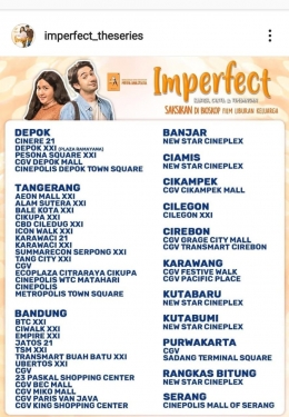 sumber: imperfect_theseries film hadir di berbagai kota