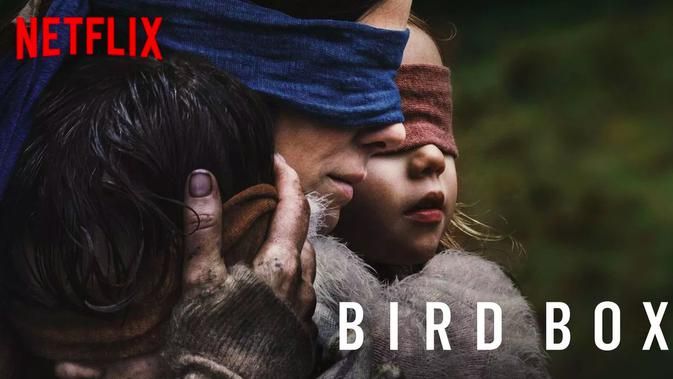 Poster film Bird Box. (Dok. liputan6.com)