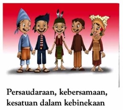Kita semua bersaudara (Foto: makalah Pak Truman)