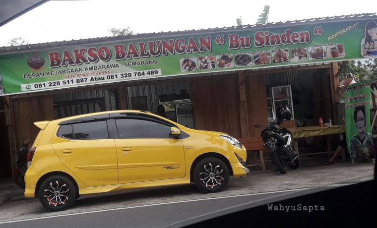 Warung Bakso Bu Sinden Ambarawa. (Foto: Wahyu Sapta).