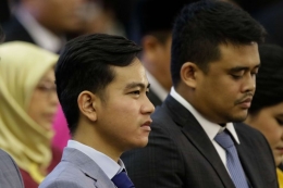 Gibran Rakabuming Raka, Putera Presiden Jokowi yang menjadi kandidat Walikota Solo di Pilwakot mendatang. Sumber foto: Kompas.com/Kristianto Purnomo