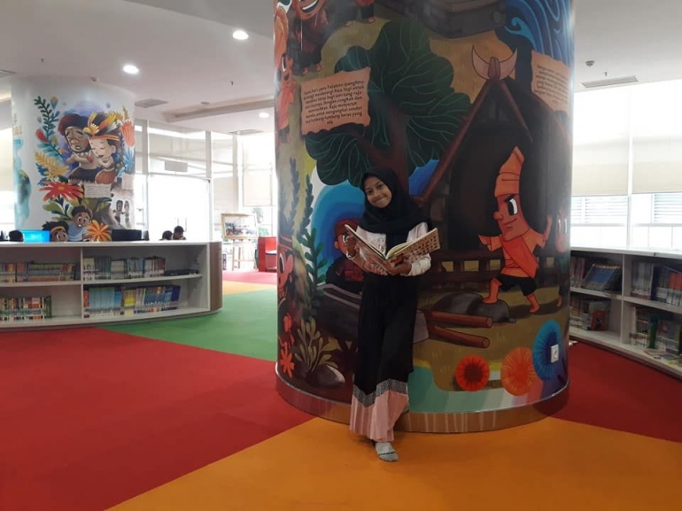 Ruang baca untuk anak di Perpustakaan Nasional | dokpri