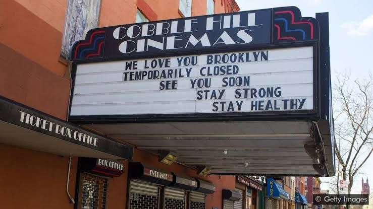Salah satu foto bioskop di Brooklyn. Sumber:bbc.com