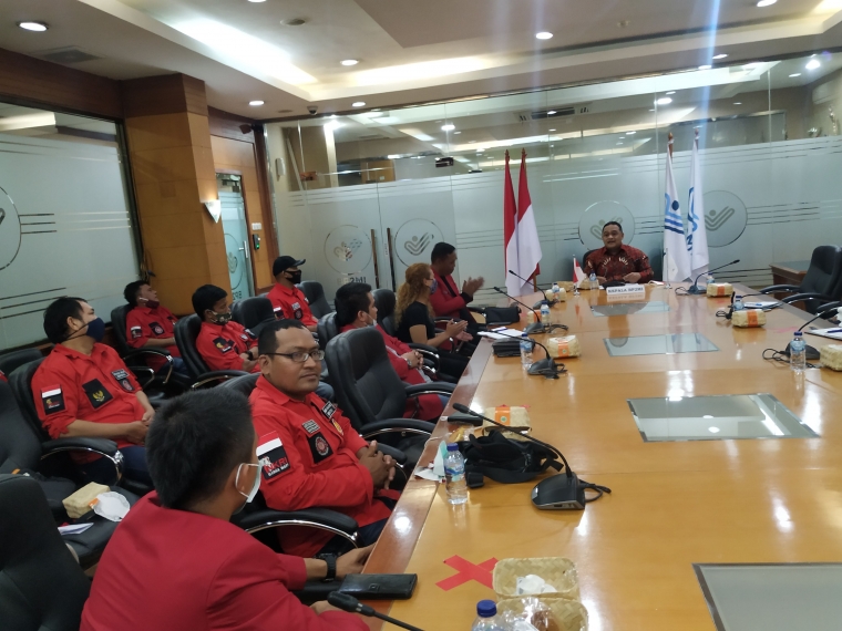 Ketua DPD PBB DKI Jakarta beserta Jajaran diterima Kepala BP2MI Bpk. Benny Rhamdani