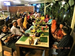 undangan makan malam Mas Bambang dan mbak Susi Bandung (dok pribadi)