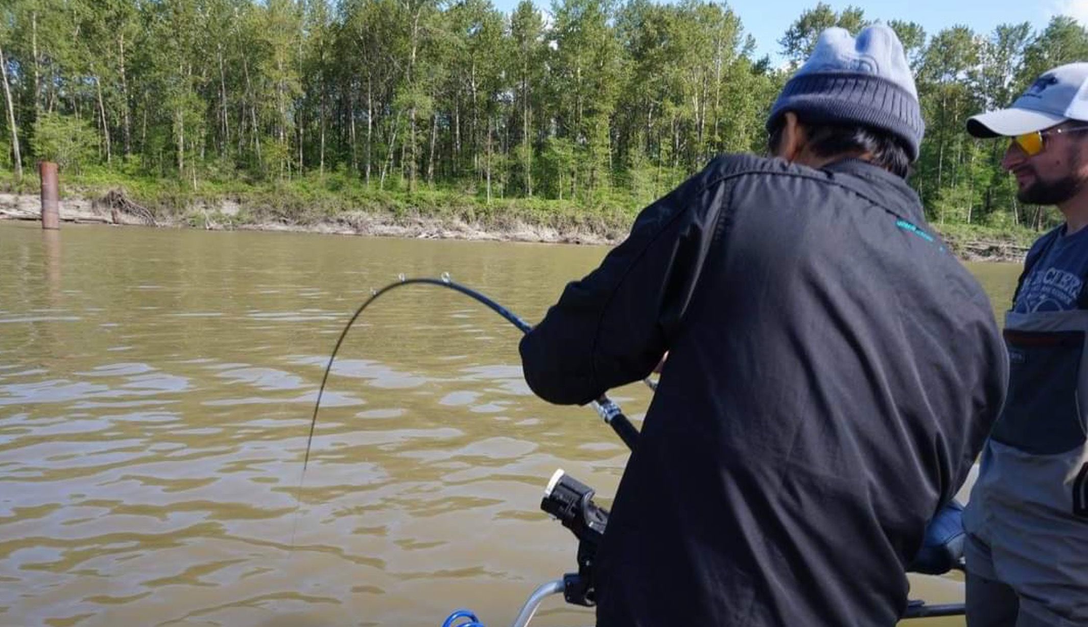 Dokpri. Strike Pertama Ikan Sturgeon Di Sungai Chilliwack