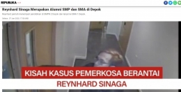 Berita mengenai Reynhard Sinaga dari Republika