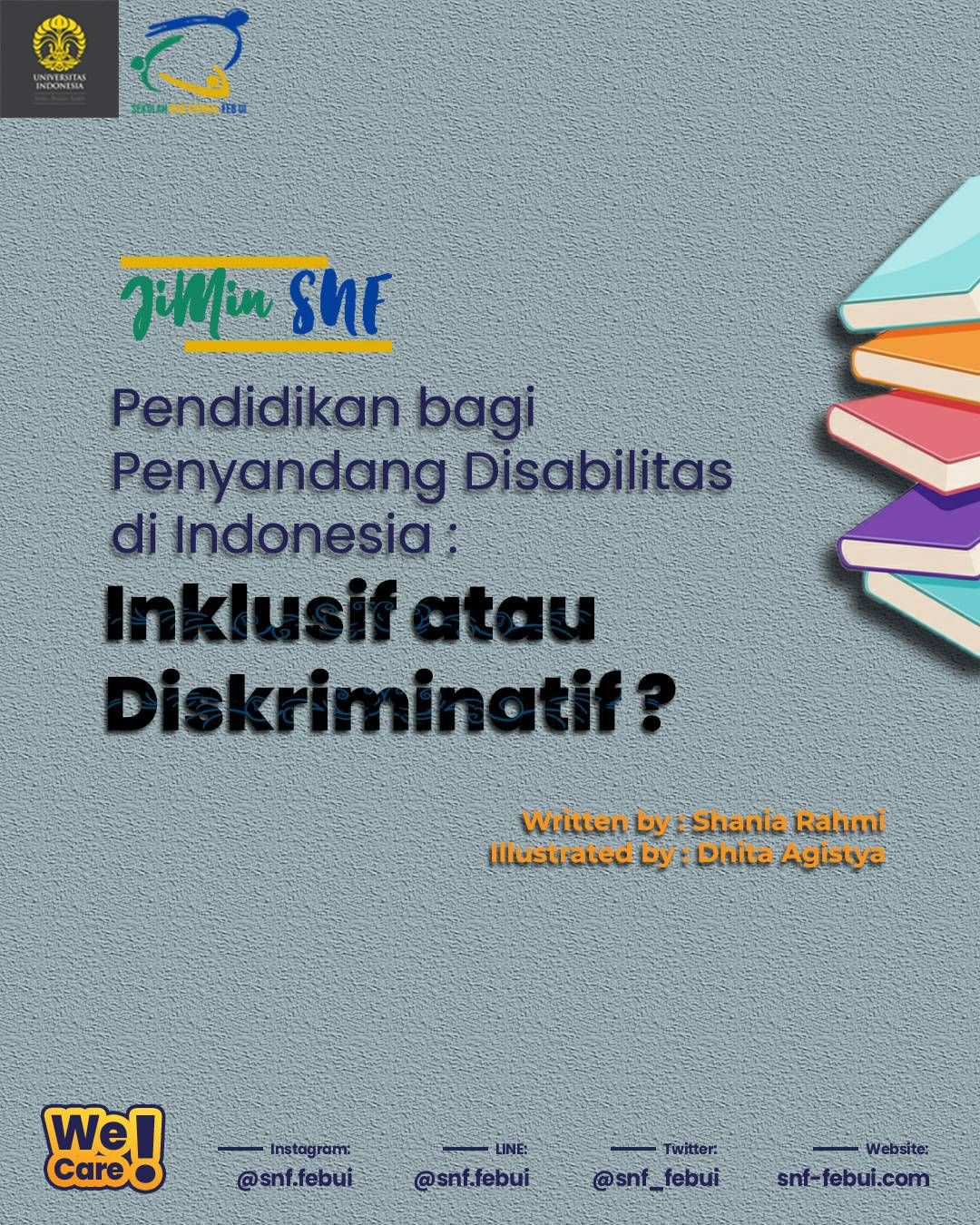 Pendidikan Bagi Penyandang Disabilitas Di Indonesia: Inklusif Atau ...