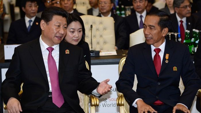 Xi Jinping dan Jokowi (Antara Foto/).