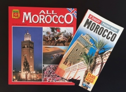 Buku panduan wisata Maroko. Sumber: koleksi pribadi