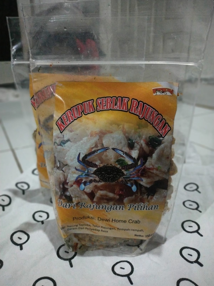 Kerupuk Seblak Rajungan (dok.pribadi)