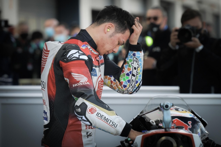 Takaaki Nakagami apes (dok.motogp.com)