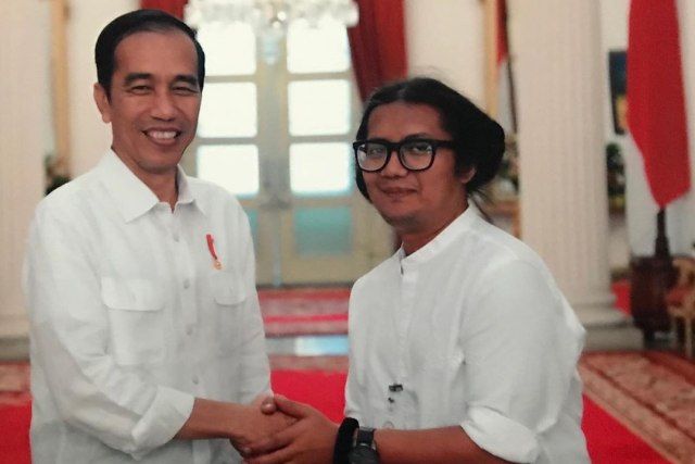 ilustrasi: blue.kumparan.com (Jokowi dan Ulin Yusron)