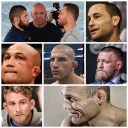 Telinga Cauliflower para petarung UFC | diolah dari mmainsight.com