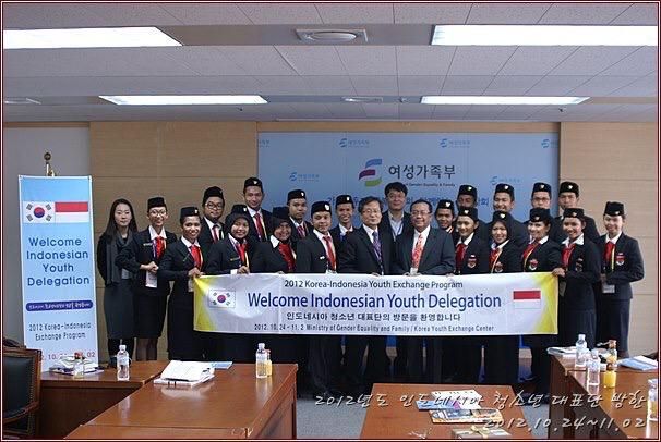 Indonesia Korea Youth Exchange Program 2012. Sumber: Korea Youth Exchange Program