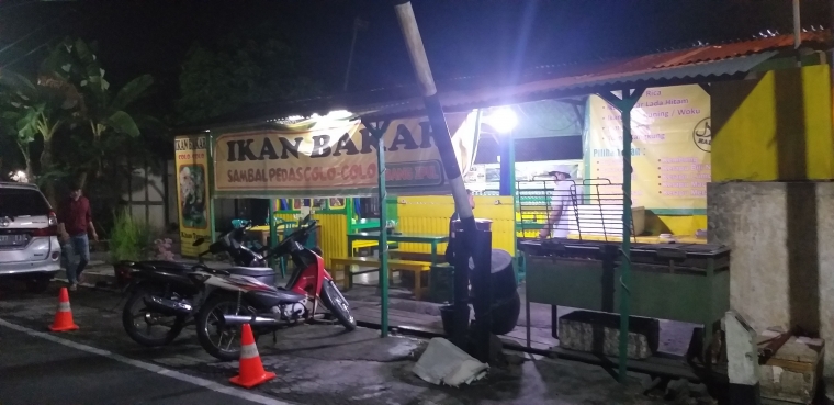 Dokpri. Warung makan sederhana milik Pak Ateng