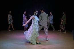 Fashion Dance bersama Sanggar Seni Kinanti Sekar (Dokpri)