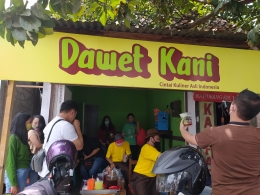 Outlet Dawet Kani di Jalan Kaliurang Km 10 (Dokpri)